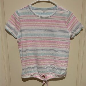Vineyard Vines Pastel Striped Short Sleeve Tee
